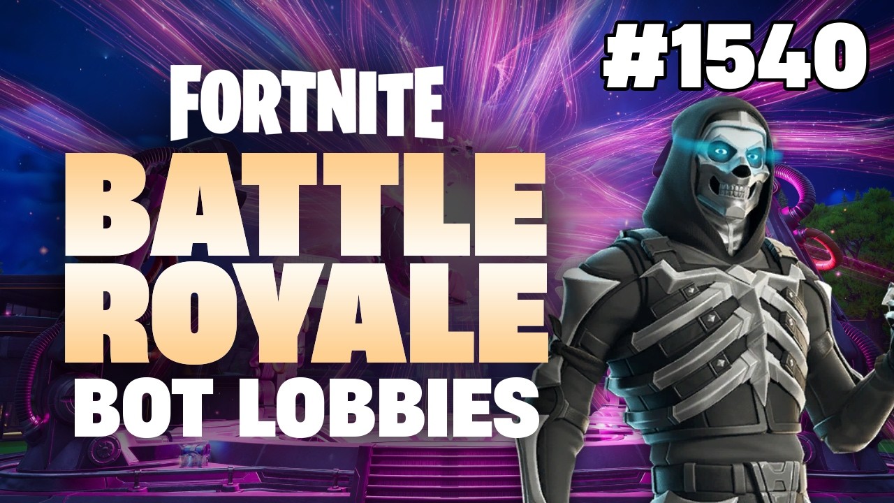 ZAPPING OF THE ZERO POINT SHARDS - Fortnite BR: Bot Lobbies #1540