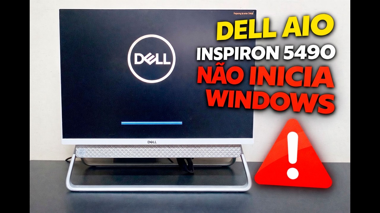 Dell AIO Inspiron 5490 - Não Inicia Windows (Troca de Ssd)