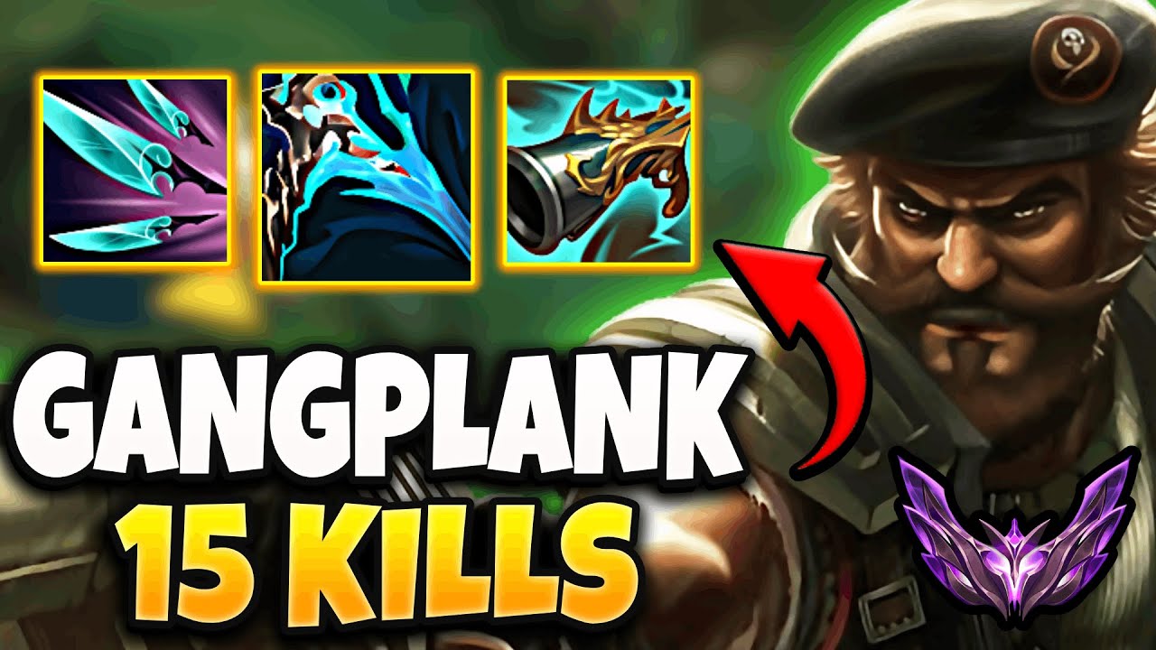 Gangplank TOP vs Singed [ OTP ] Lol Korea Master Patch 14.1 ✅