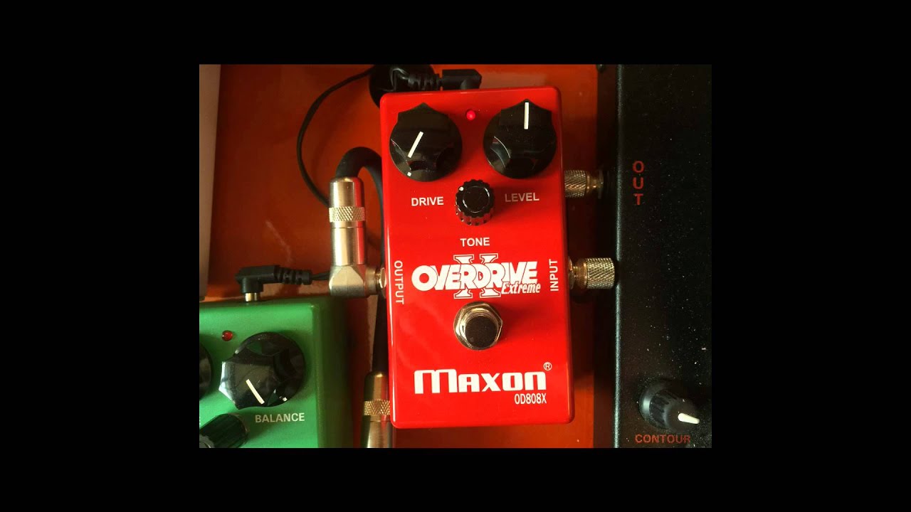 Quick & Dirty Tone: Maxon OD808 vs OD808X (Metal)