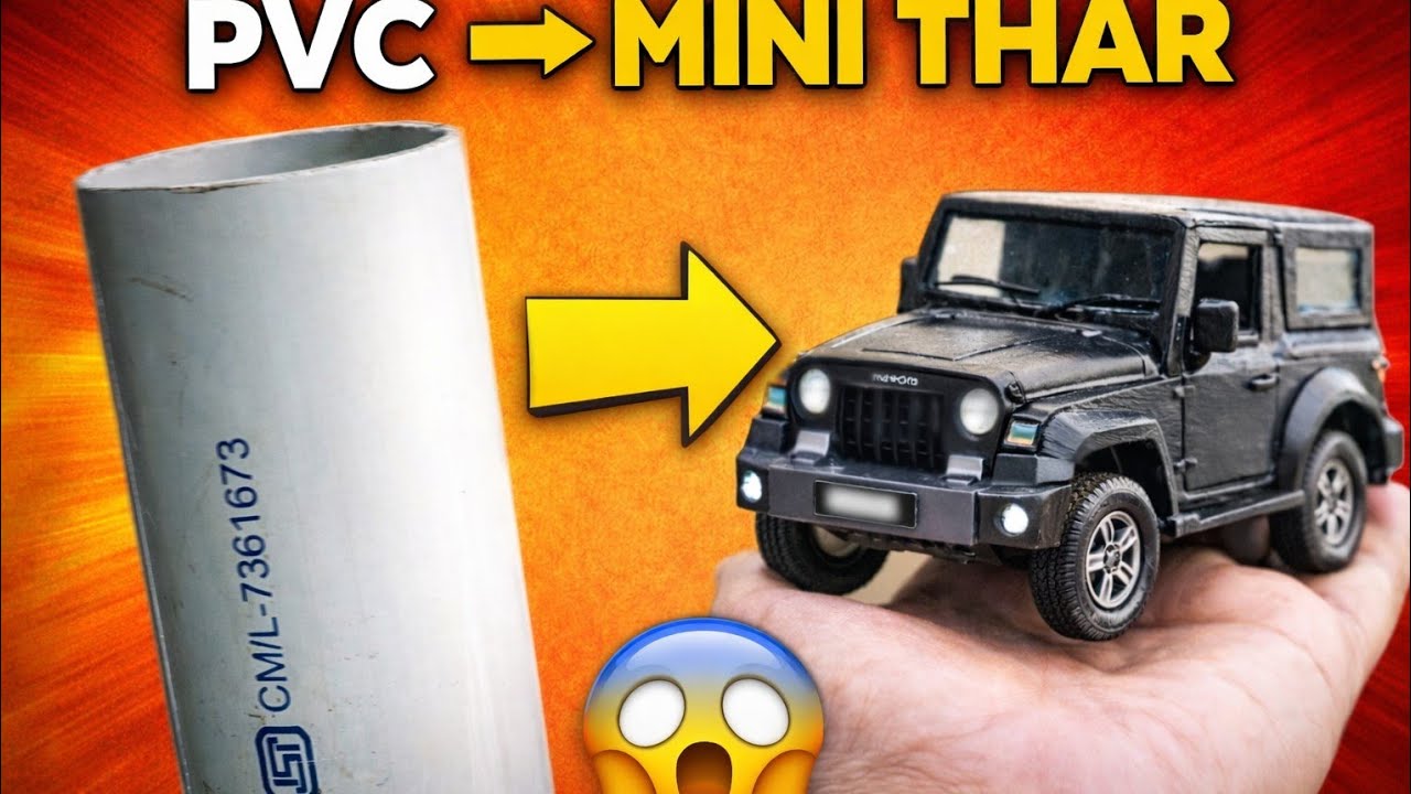 RC THAR MAKING AT HOME😱 | MINI THAR 😱