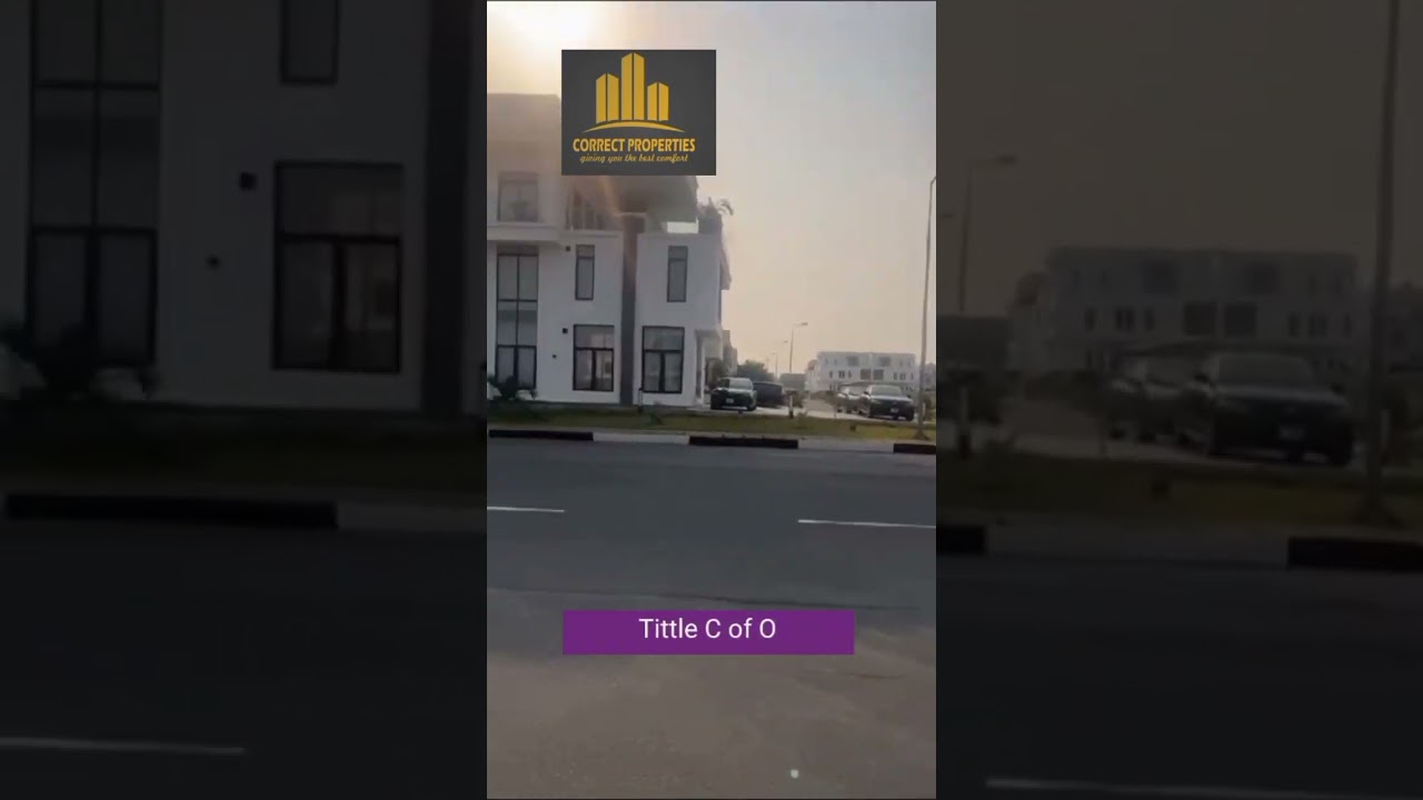 800sqm Corner piece Land for sale in Cowrie Creek ikate, Lekki Lagos-Nigeria #property  #viralvideo
