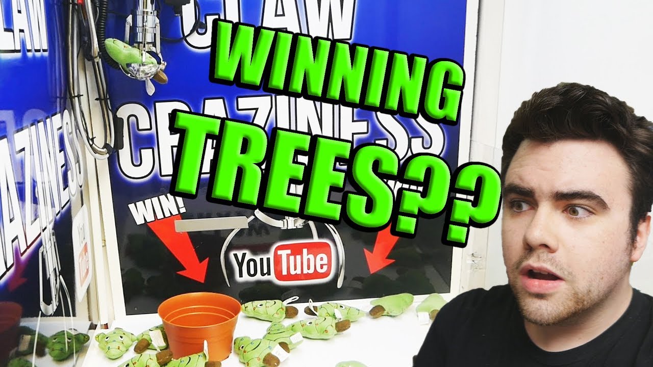 Winning Trees From a Claw Machine to Plant 20 MILLION #TeamTrees