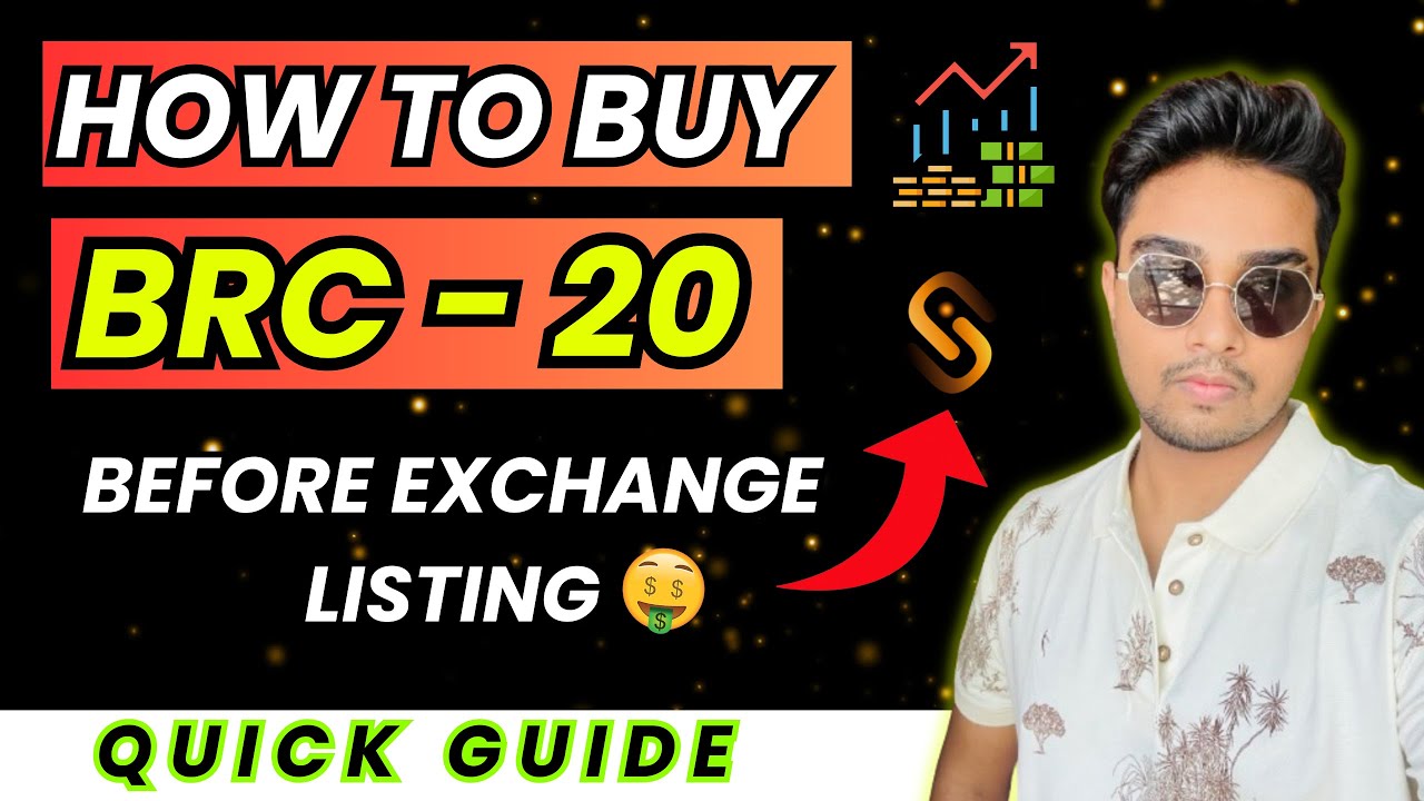 HOW TO BUY BRC20 TOKENS BEFORE EXCHANGE USING UNISAT WALLET - FULL GUIDE