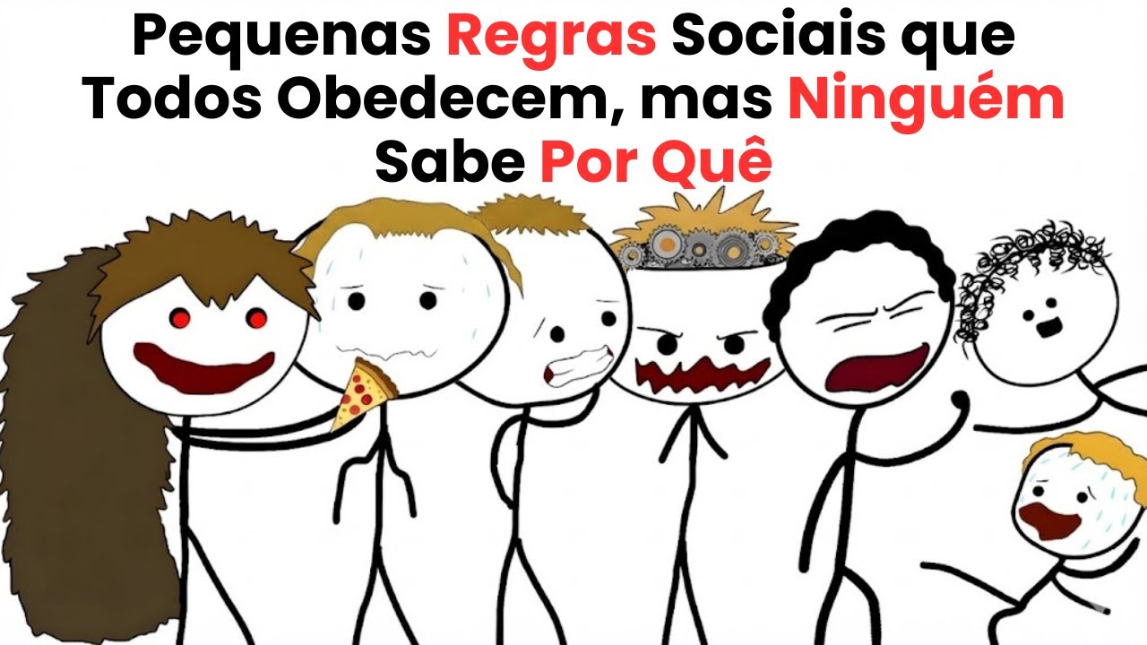 Pequenas regras sociais que todos obedecem, mas ninguém sabe por quê