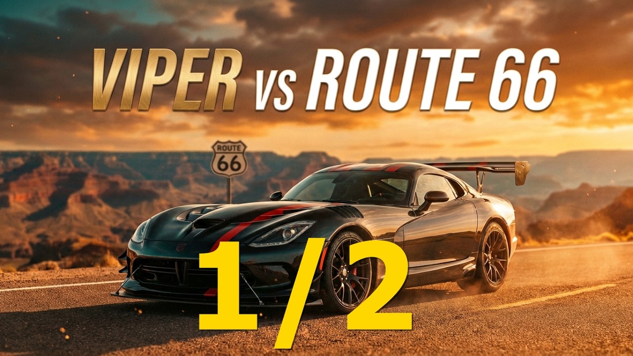 Budda - DODGE VIPER ACR vs ROUTE 66! Odc. 1