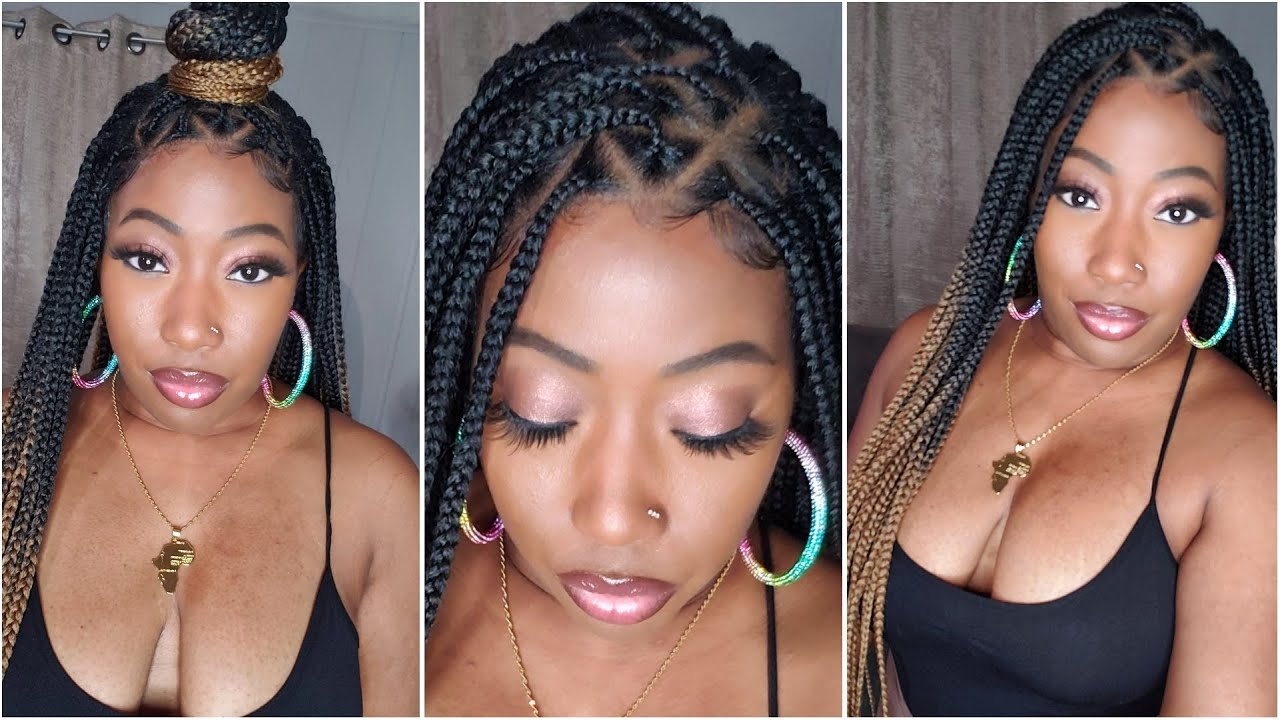 Hit or Miss 🙅🏾‍♀️ NEW Outre Knotless Triangle Part Braided Wig