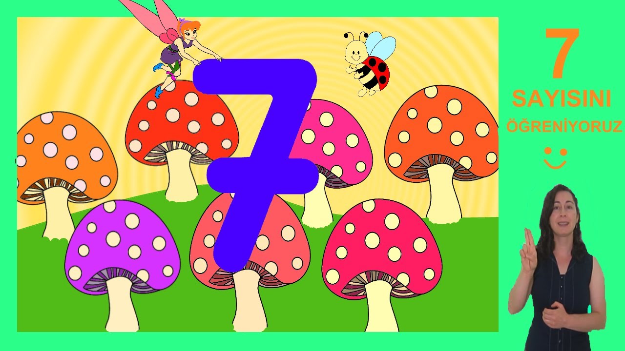 7 RAKAMI / 7 Sayısı Tekerlemesi / Sayı Tekerlemeleri