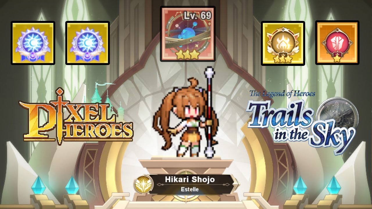 I love Estelle (Pixel Heroes Global x Trails in the Sky Collaboration)