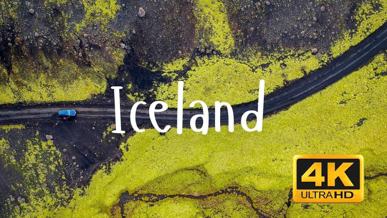 Iceland in Stillness | Wind, Water & Raw Nature Ambience (4K)