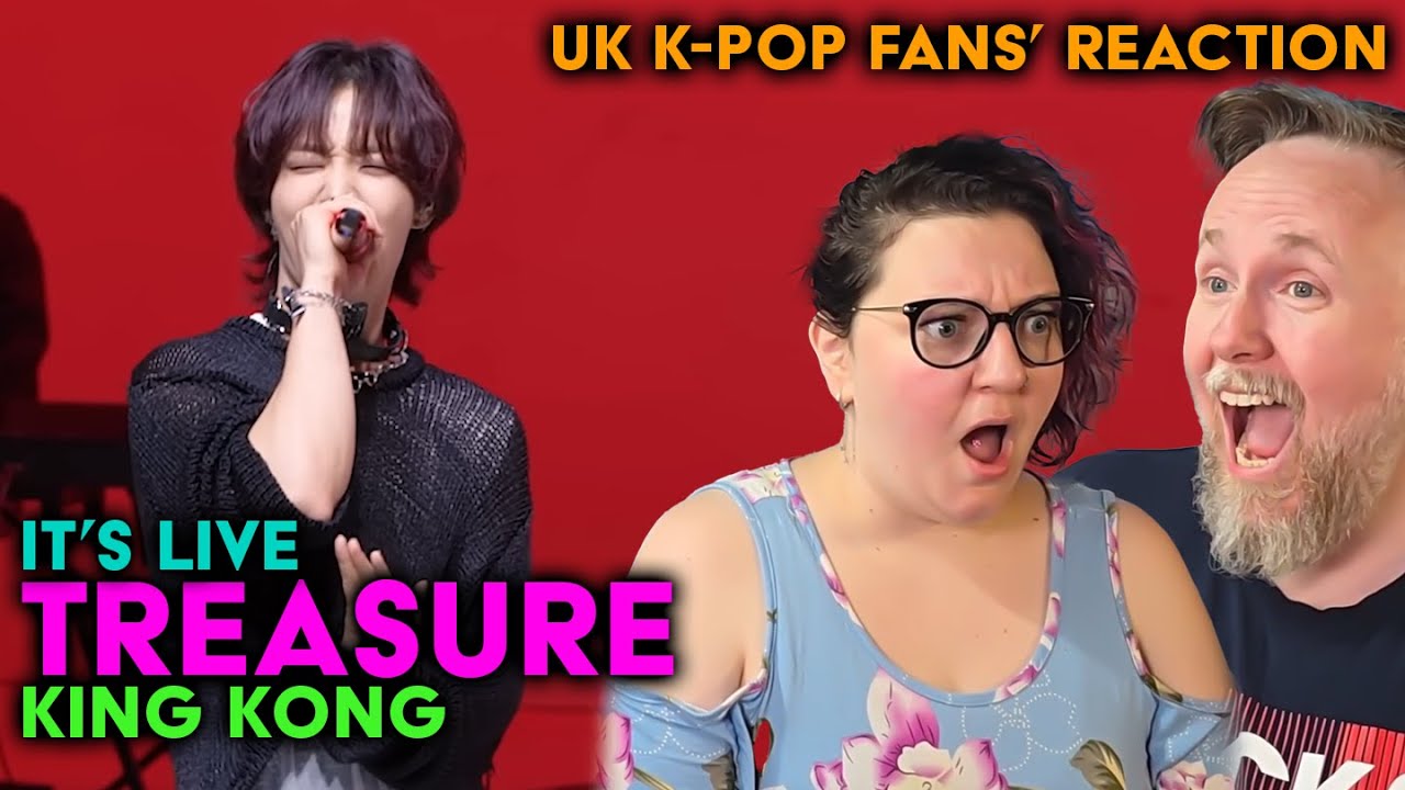Treasure - King Kong on It's Live - UK K-Pop Fans Reaction
