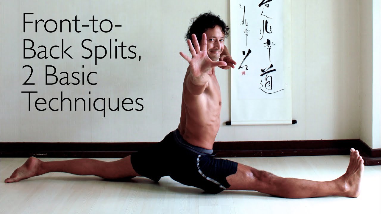 Front to Back Splits, 2 Techniques to Improve Flexibility