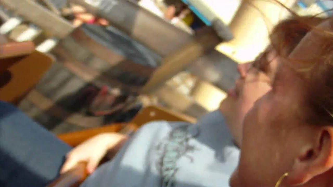 Cath on Pirate ship at Drayton Manor