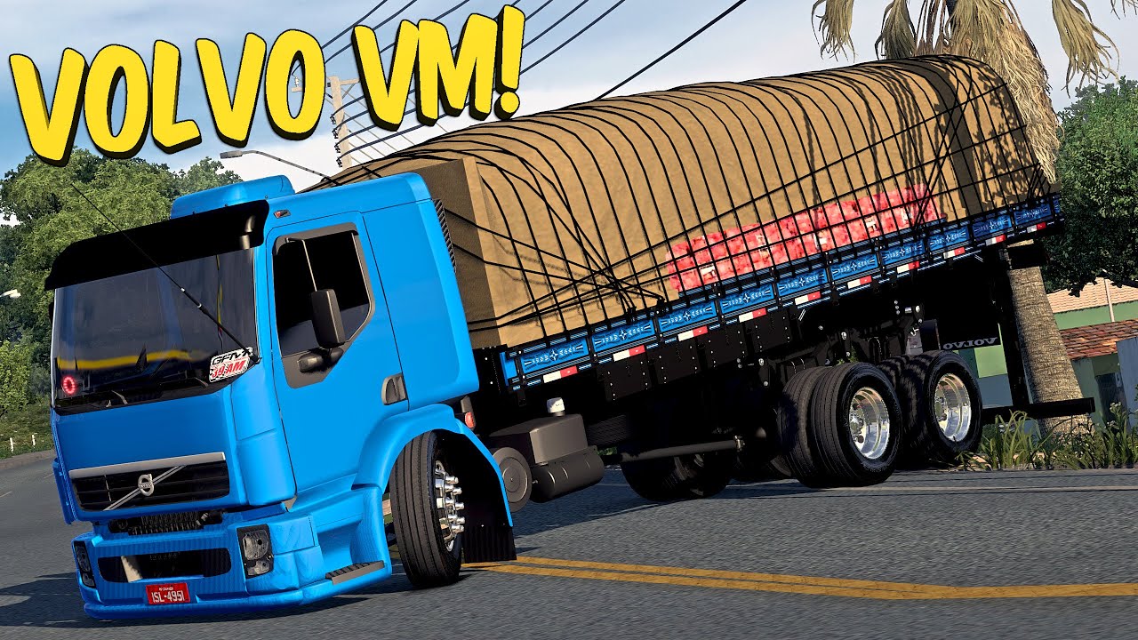 VOLVO VM NO PUXE DA CEBOLA - É HJ PC GAMER E PS5 - ETS 2 1.49 MODS BR