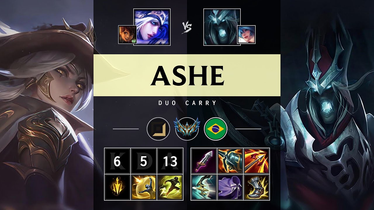 Ashe ADC vs Karthus - BR Challenger Patch 25.18