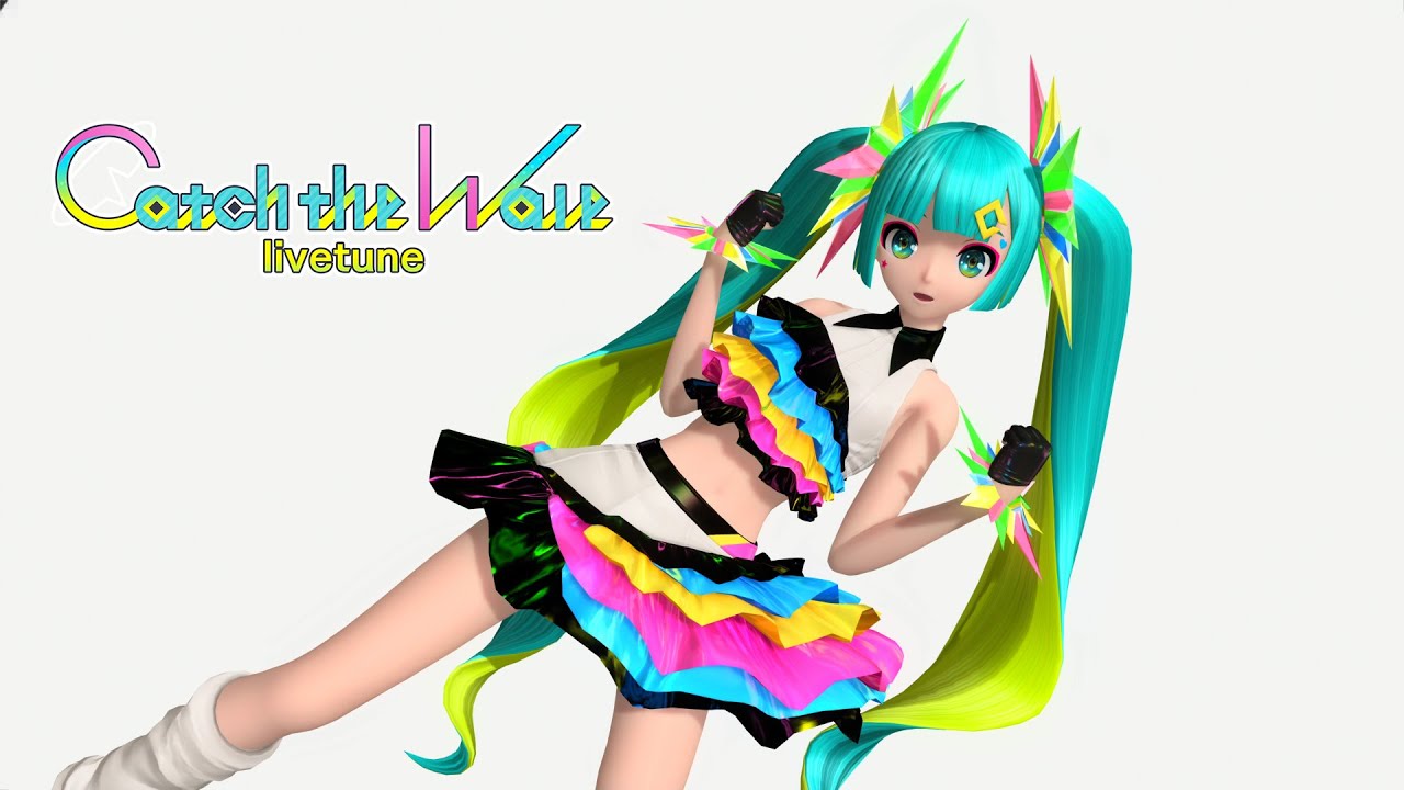 「4K 60 fps」 「Catch the Wave」 feat. Hatsune Miku | Project DIVA Arcade Future Tone