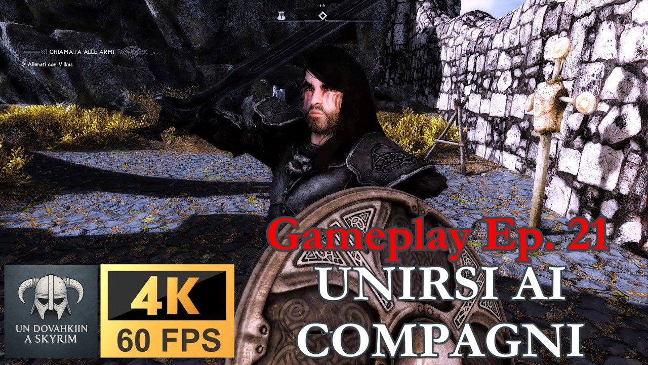 Skyrim ITA: Unirsi ai Compagni a Jorrvaskr (Gameplay Ep.21) [4K]