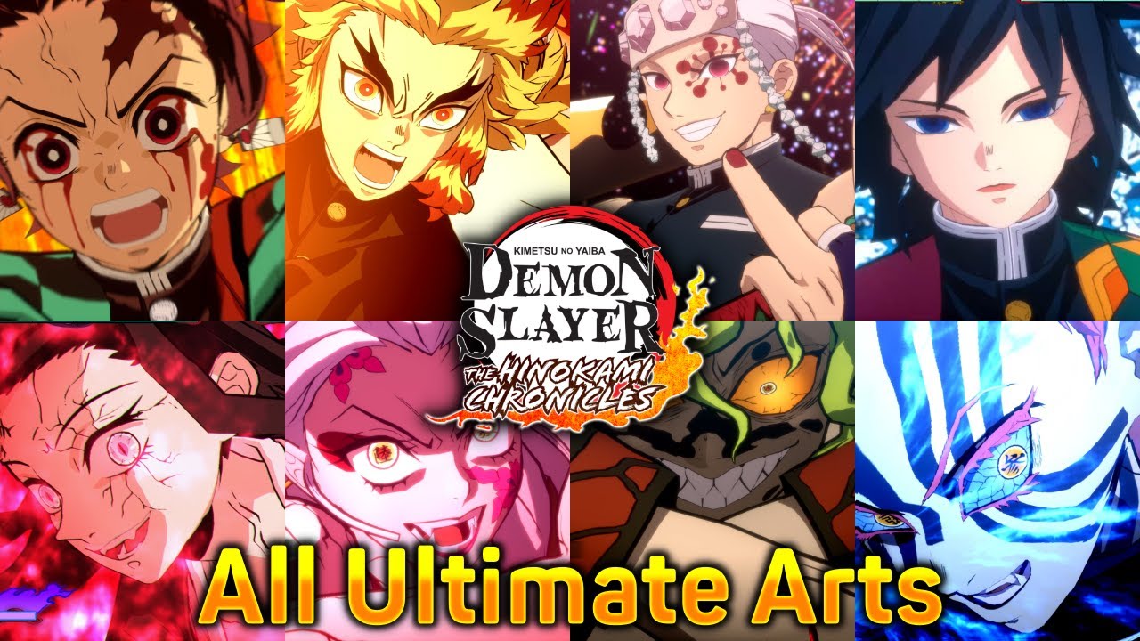 Demon Slayer  Kimetsu No Yaiba  The Hinokami Chronicles รวมท่าไม้ตายตัวละครทั้งหมดในเกม 2023