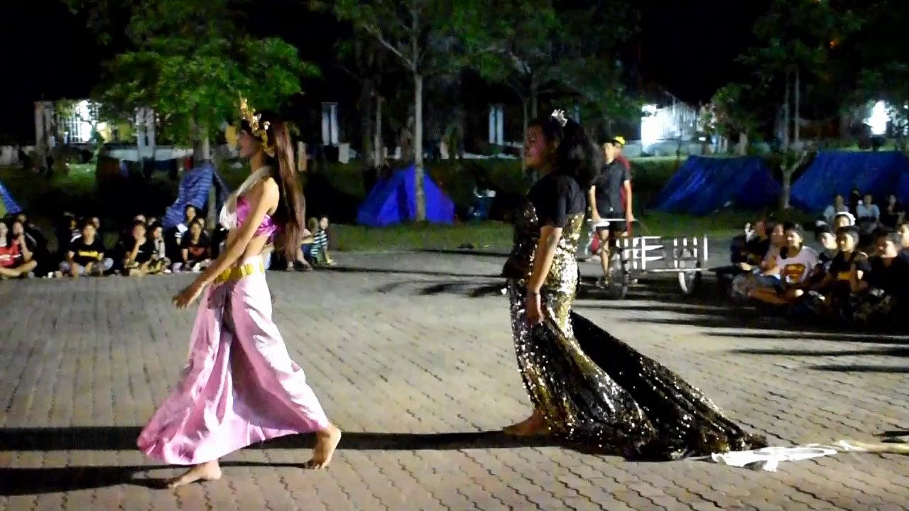 การแสดงรอบกองไฟของลูกเสือระดับชั้นม.3 โรงเรียนทุ่งโพธิ์วิทยา