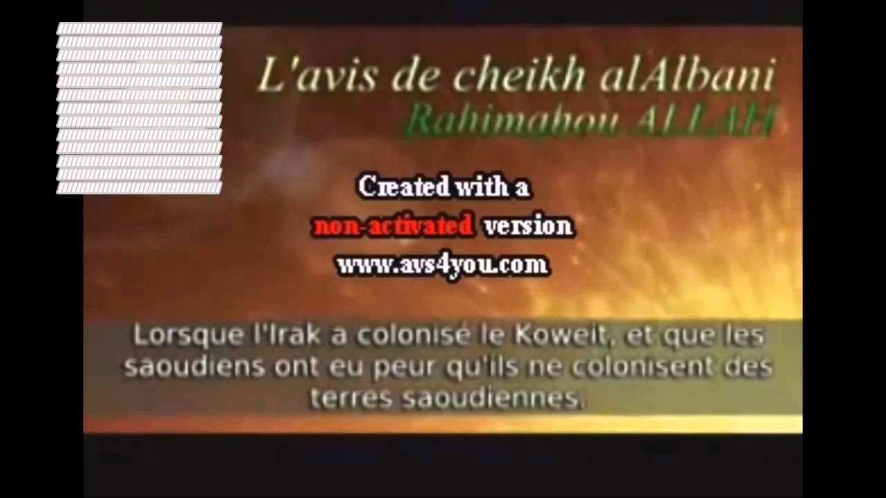 Sheikh al Albani rahimahuLlah sur l'entrée des Américains en Arabie Saoudite