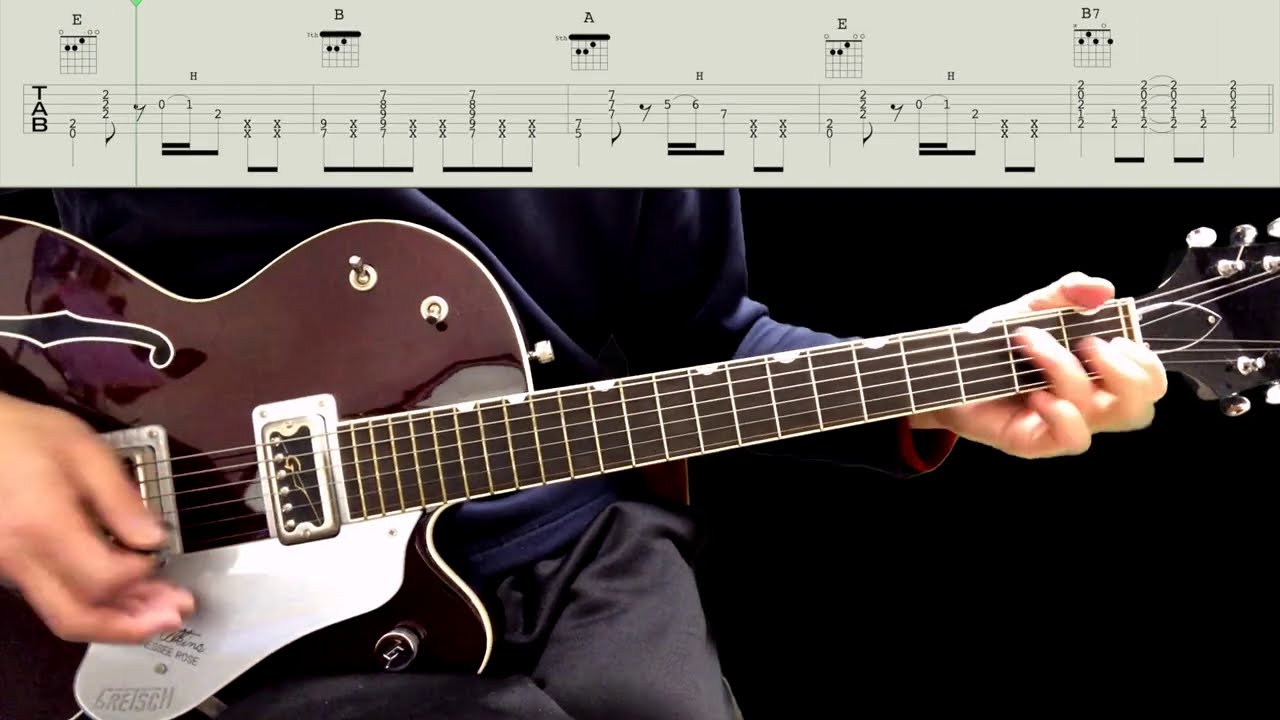 Guitar TAB : Boys (Lead Guitar) - The Beatles
