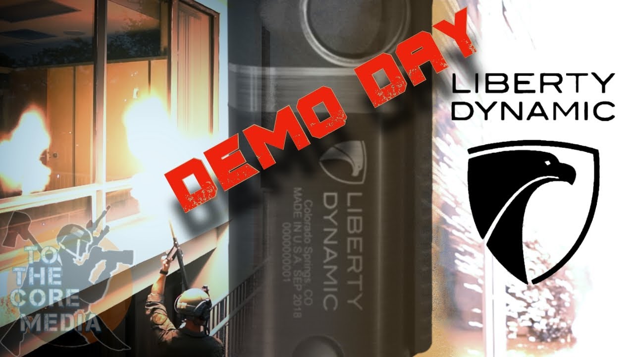 Liberty Dynamic NFDD, Futuristic Flashbang demo plus some bonus footage