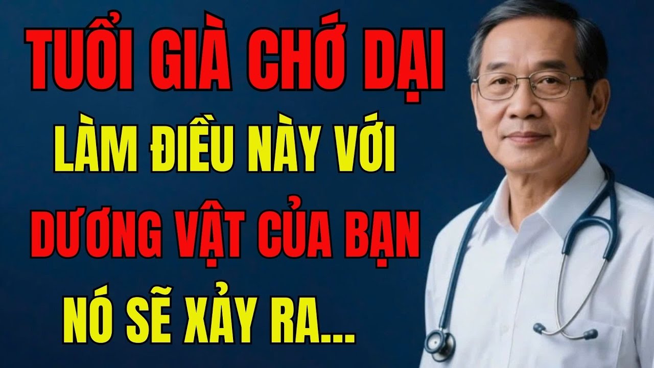 Đừng L&agrave;m Điều N&agrave;y Với Dương Vật Sau 60 Tuổi &ndash; B&aacute;c Sĩ Chia Sẻ Sự Thật