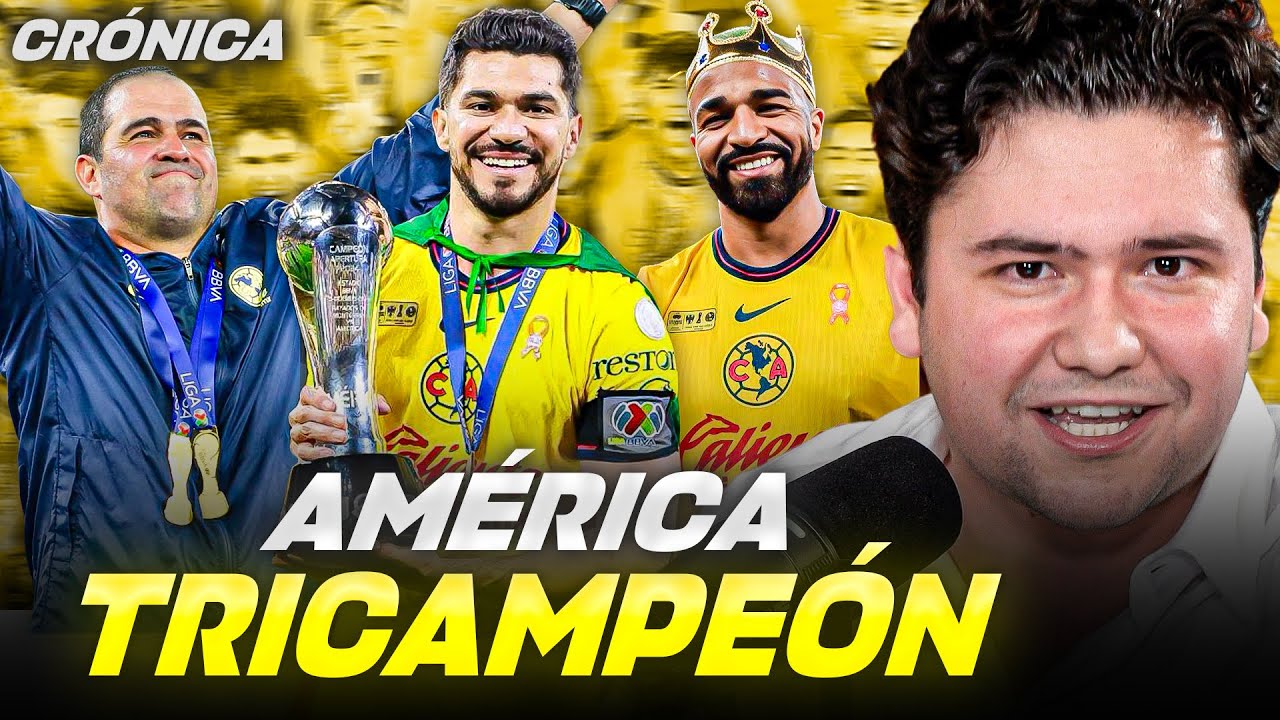 AMÉRICA TRICAMPEÓN // NUEVO TÍTULO EN EL APERTURA 2024: JARDINE, HENRY, BÚFALO Y MÁS...