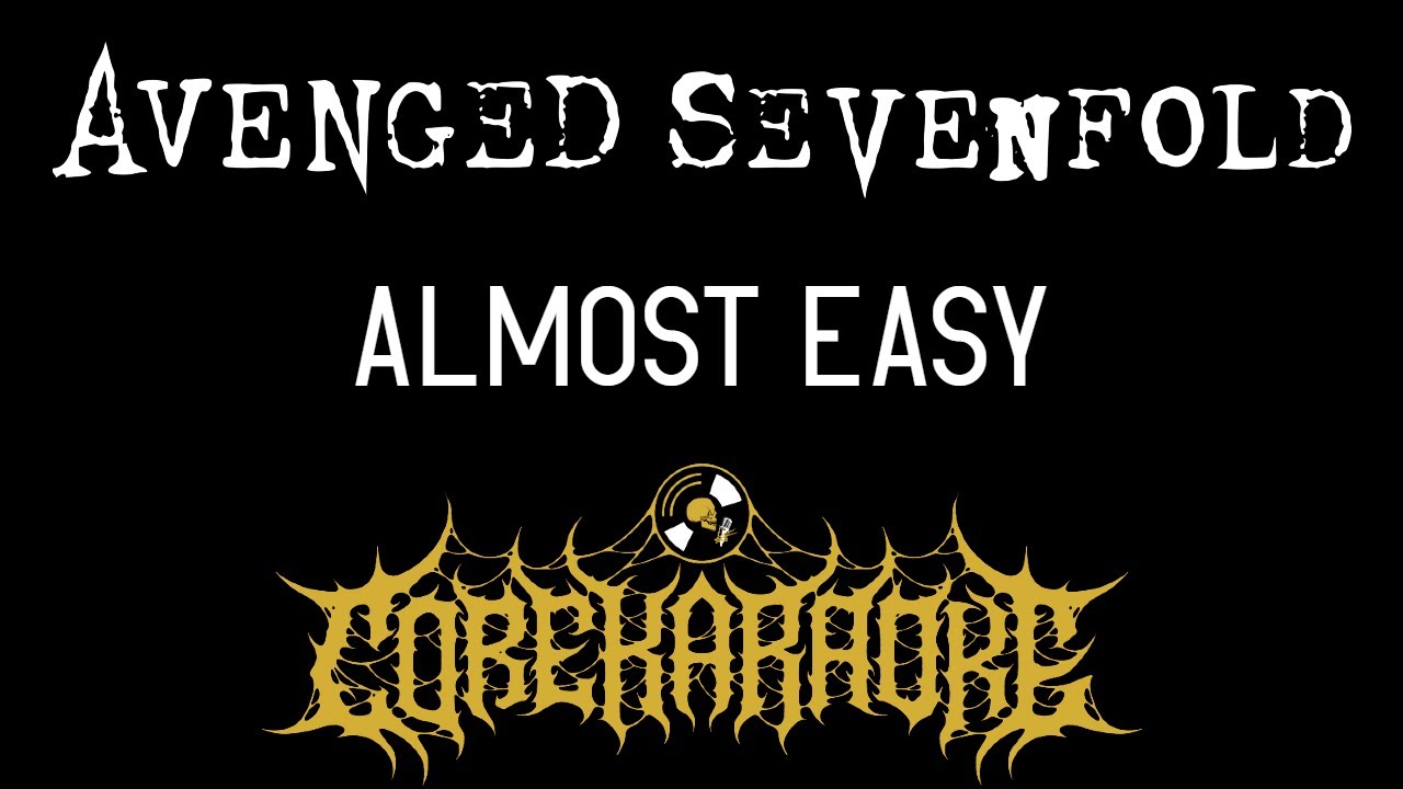 Avenged Sevenfold - Almost Easy [Karaoke Instrumental]
