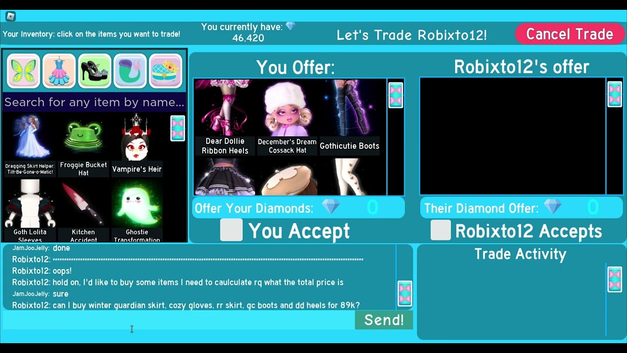 royale high trades part 7 🍓