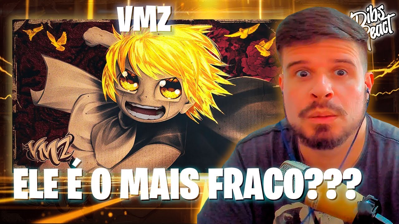 ELE É FRACO, MAS O SOM É FORTE DEMAIS!  VMZ - O Mais Fraco (Zatch Bell) | Dibs React