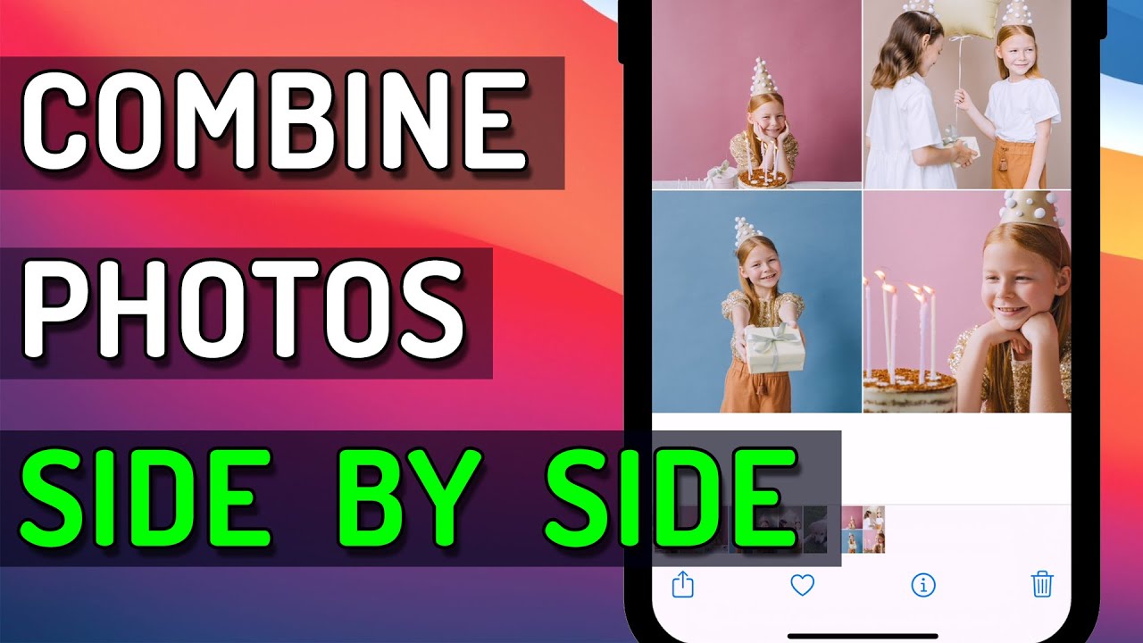 3 ПРОСТЫХ способа объединить фотографии на iPhone и iPad