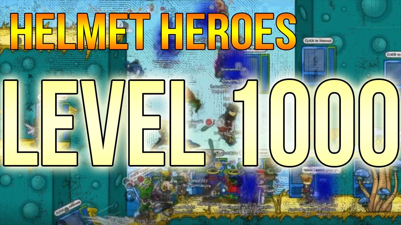 Helmet Heroes | LEVEL 1000 AND DROP PARTY!!