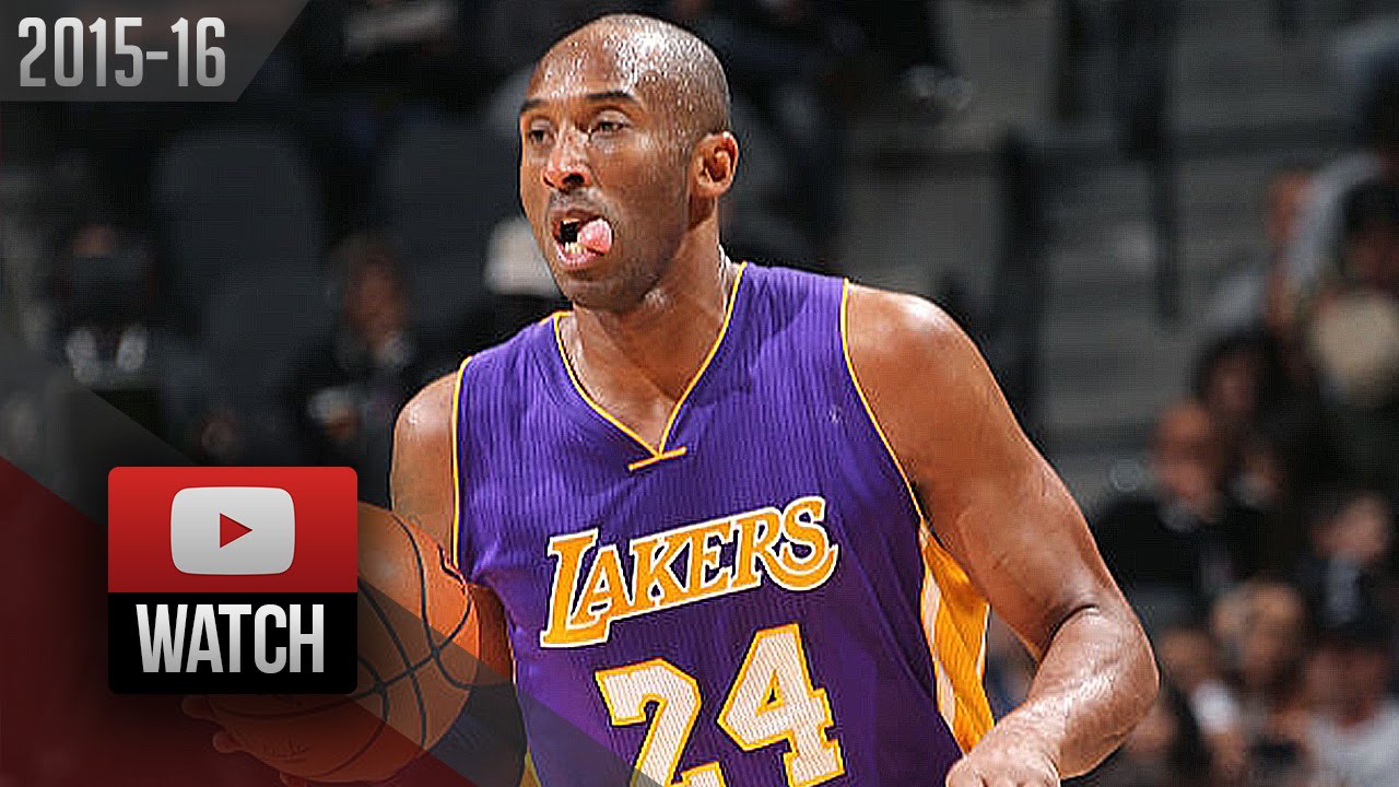 Kobe Bryant Full Highlights at Spurs (2016.02.06) - 25 Pts, Last Game in San Antonio