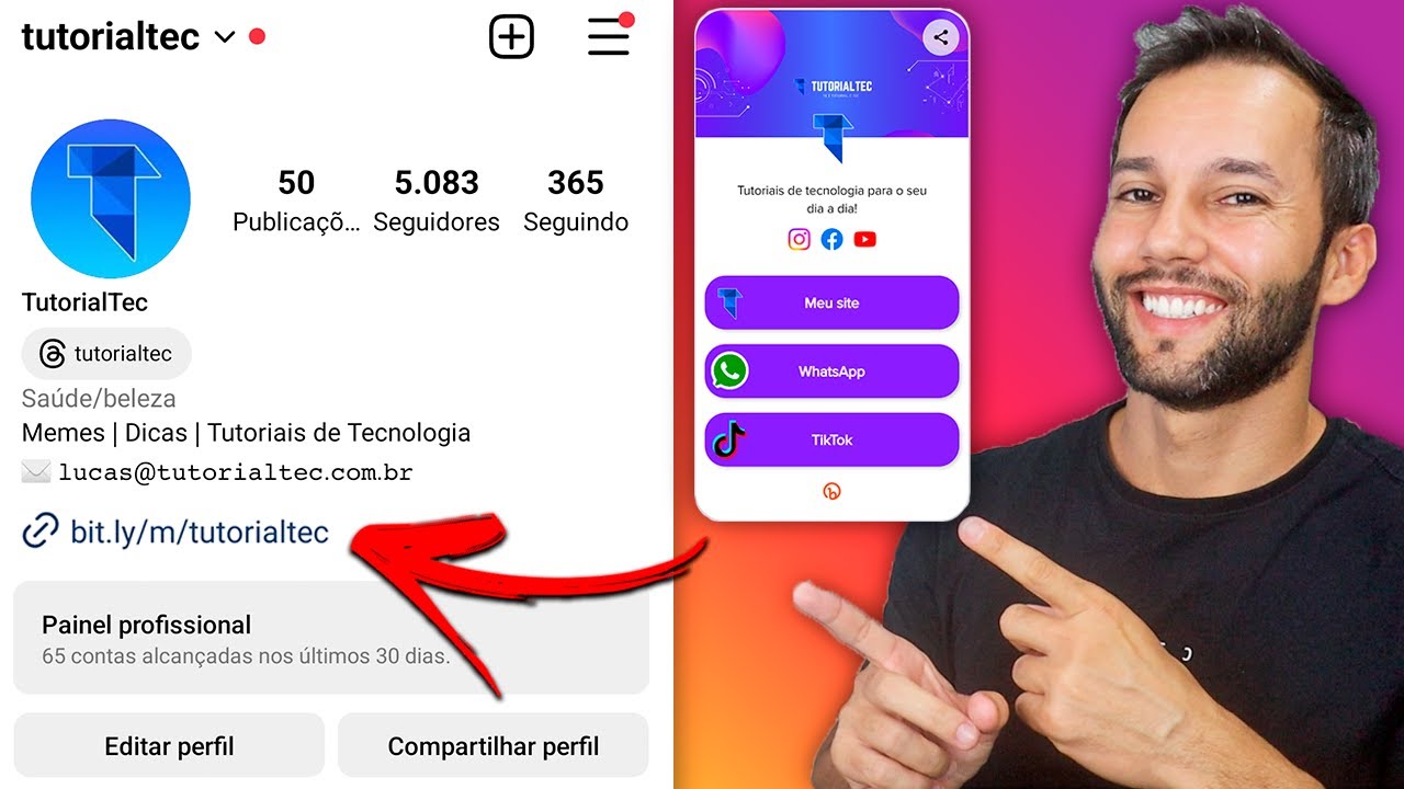 COMO CRIAR UM LINK PERSONALIZADO PARA A BIO DO SEU INSTAGRAM
