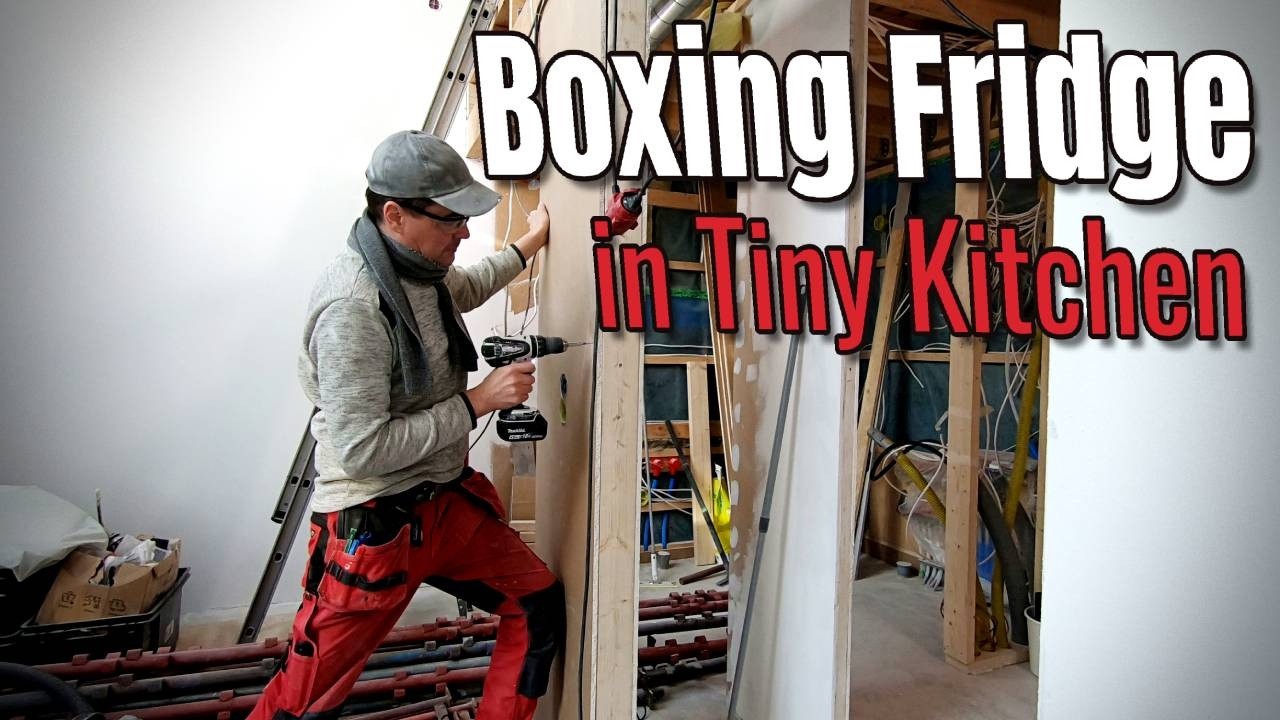 Space-Saving Hack: Building the Perfect Drywall Fridge Enclosure