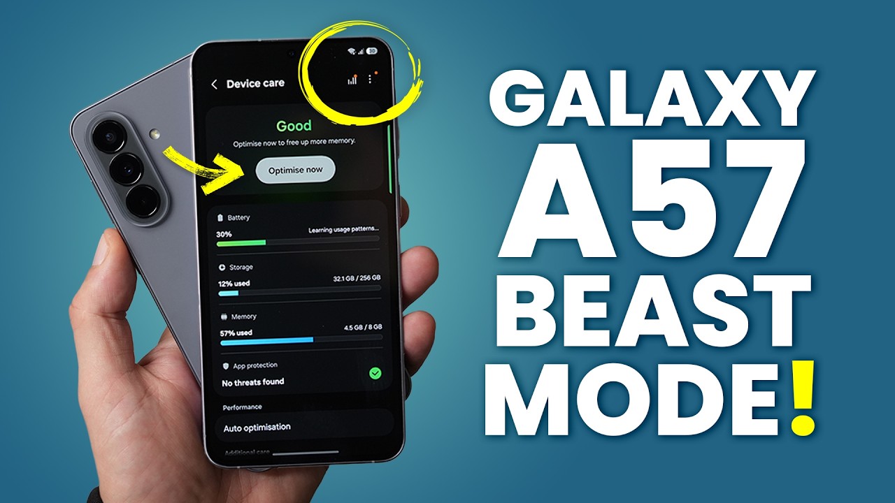 Galaxy A57 &mdash; 10 первых дел (советы, хитрости и скрытые функции!)