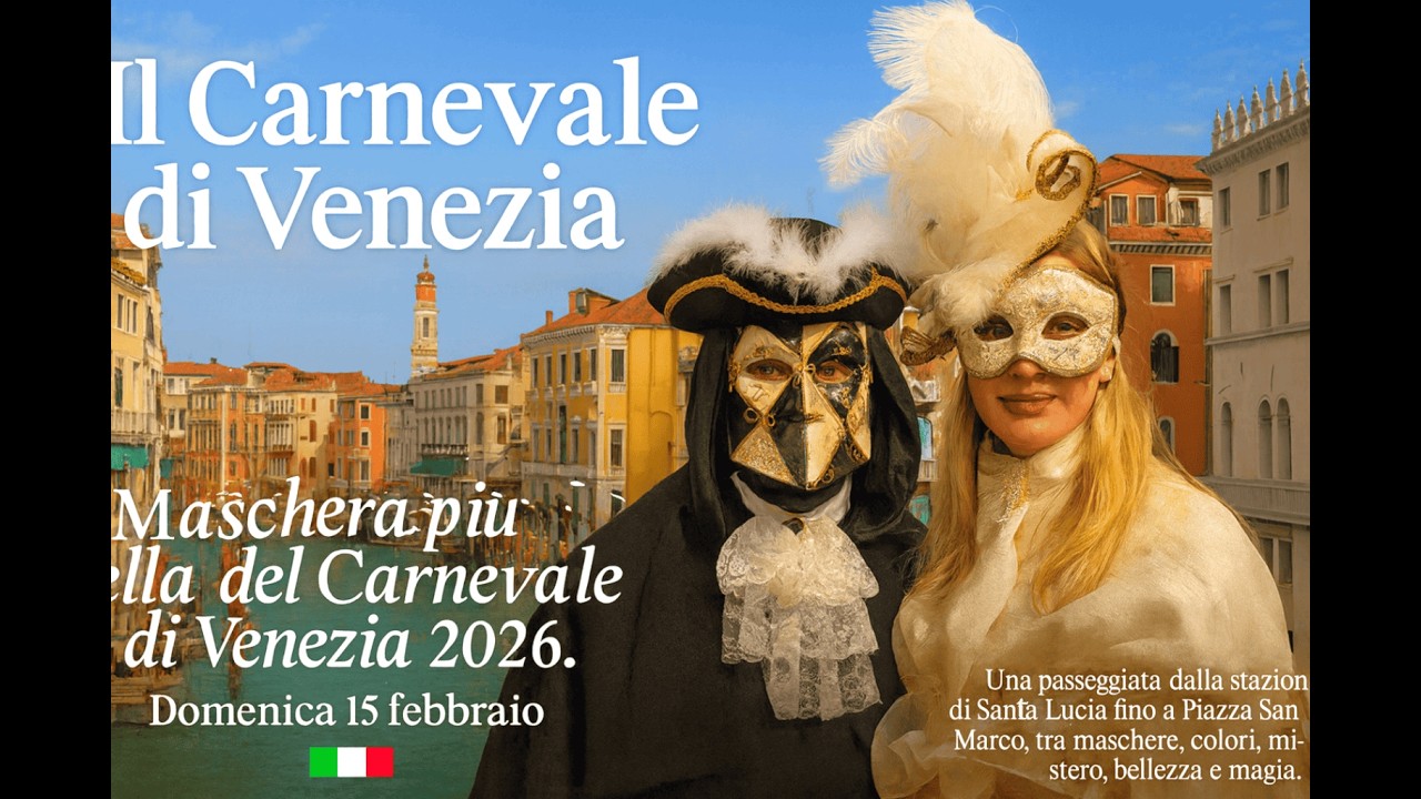Carnevale di Venezia 2026 - Concorso La Maschera più bella