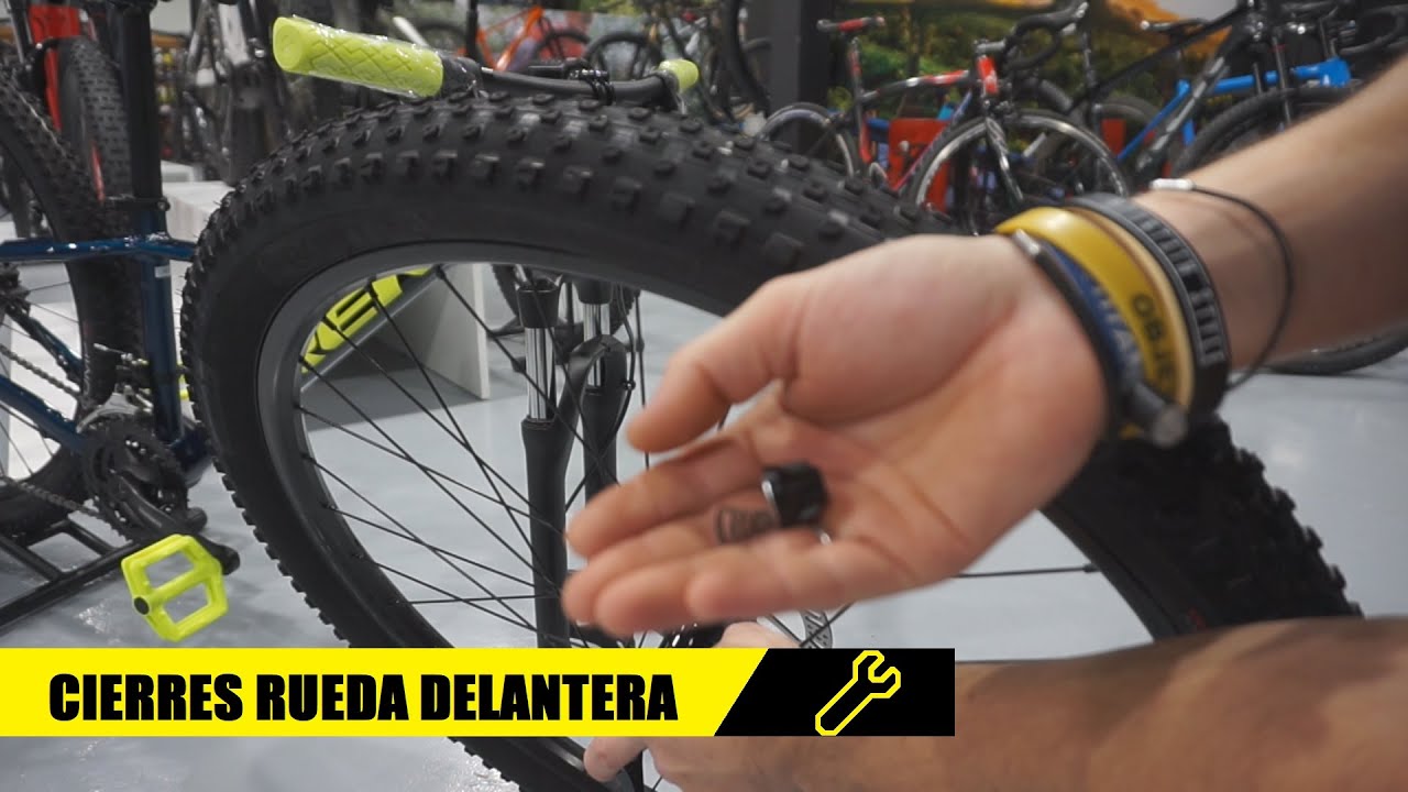 CÓMO QUITAR Y PONER LA RUEDA DELANTERA - TIPOS DE EJES