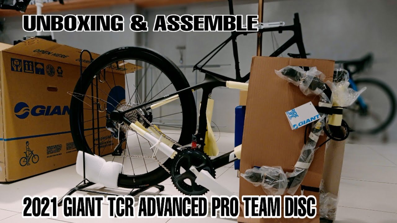 UNBOXING + ASSEMBLE - 2021 TCR ADVANCED PRO TEAM DISC