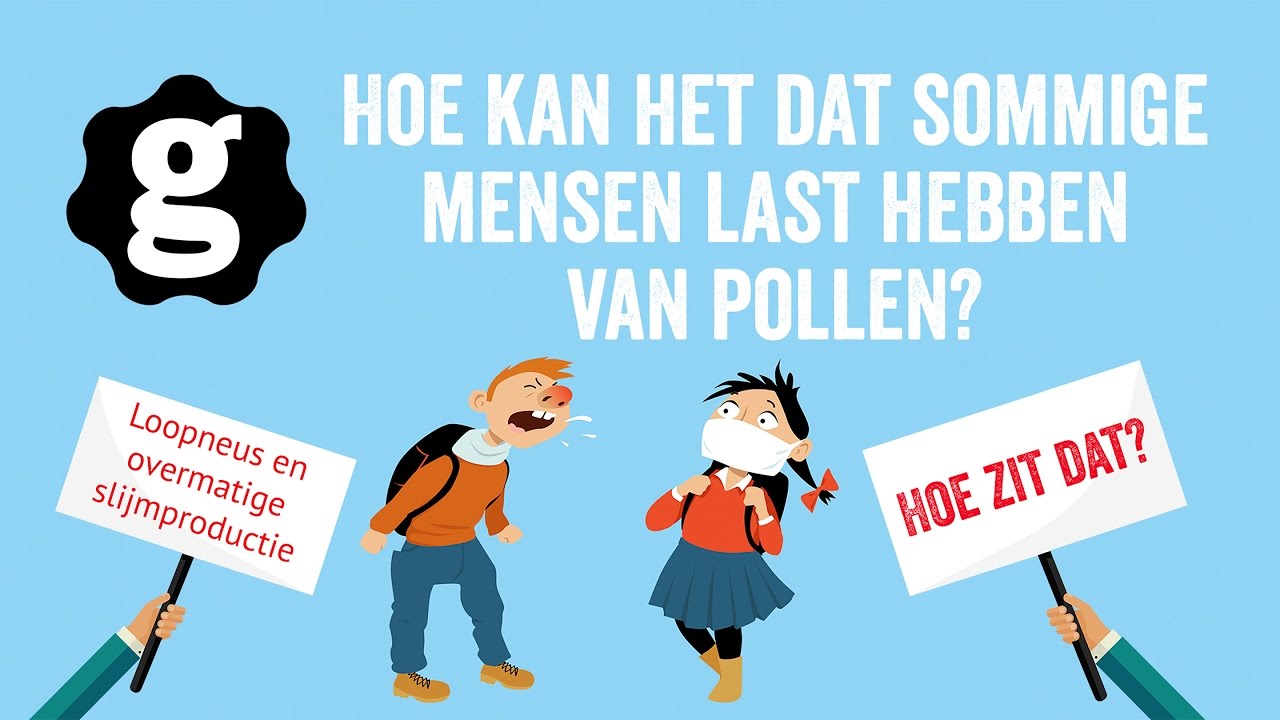 Waarom hebben sommige mensen last van hooikoorts? | Zo zit dat!
