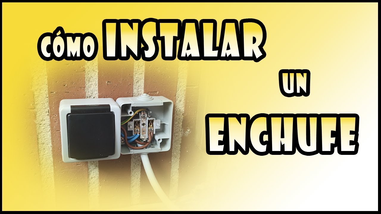 Punto de Enchufe en el Jard&iacute;n (DIY) | Saca electricidad desde un enchufe interior