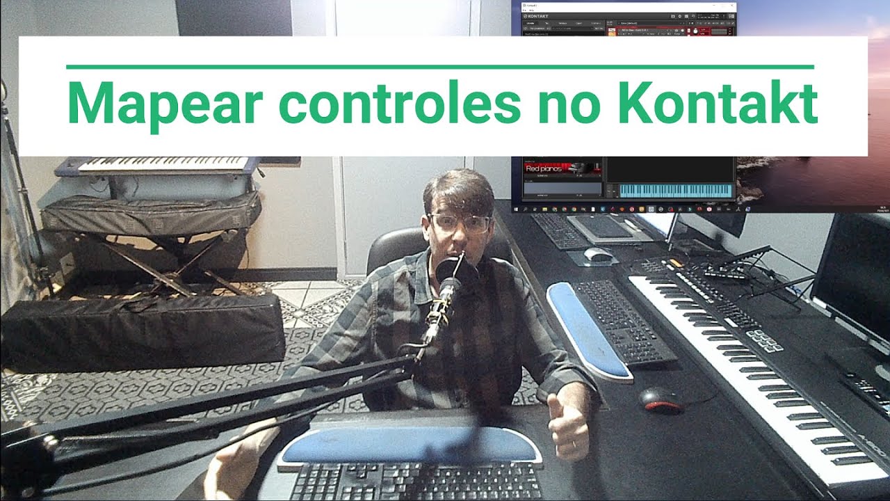 Como Mapear Controlador no Kontakt e salvar da forma correta