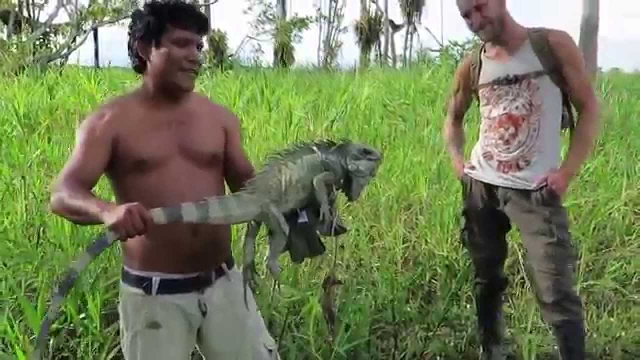 Victor Catches an Iguana