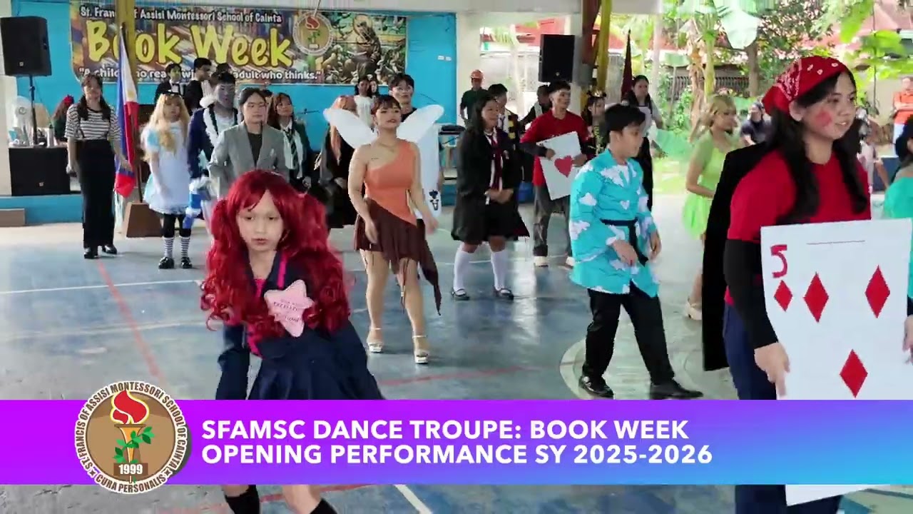 SFAMSC Dance Troupe Book Week Opening Performance SY 2025-2026