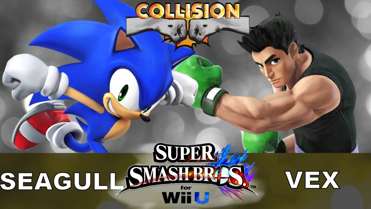 Турнир Smash Wii U — CT Vex (Little Mac) против NS Seagull (Sonic) — Collision XI