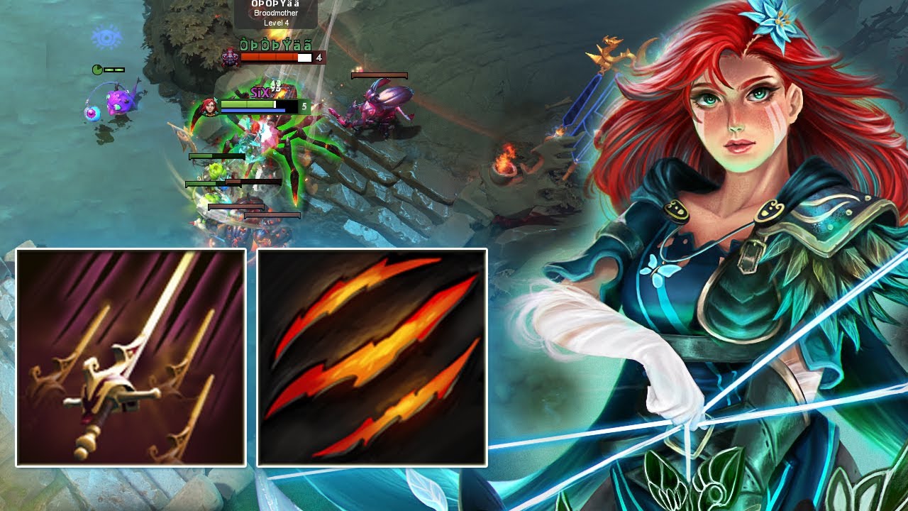 BROKEN COMBO SWASHBUCKLE FURY SWIPES ABILITY DRAFT HIGHLIGHT DOTA 2 PATCH 7.35