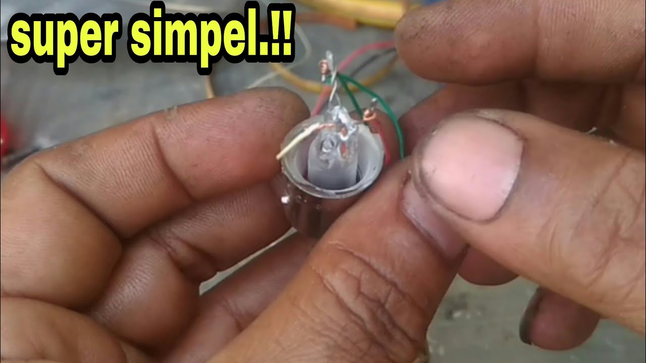 Super Simpel !! Reinkarnasi Lampu Sepeda Motor