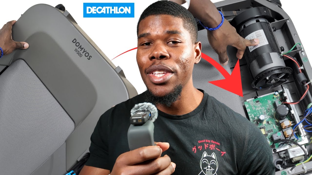 RÉGLAGE du TAPIS de MARCHE COMPACT W500 vendu par DECATHLON- DOMYOS  (1 an après...)