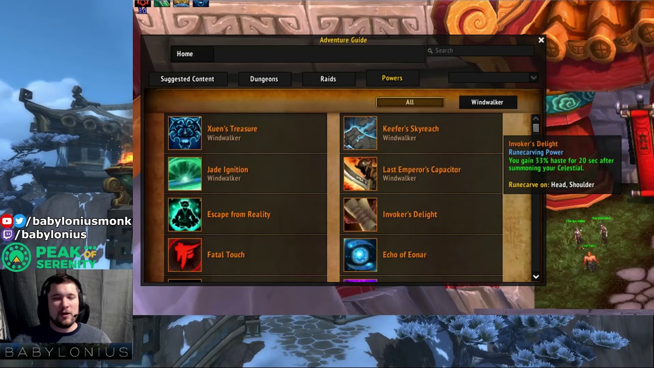 Windwalker Monk Guide: Shadowland Legendaries (9.0)